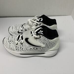 Nike KD 14 TB White DM5040 100 Size 6.5 Black Basketball Kevin Durant Rockets